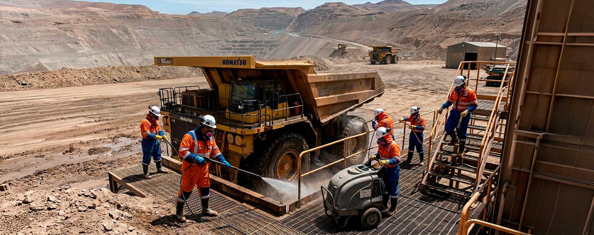 Aseo industrial para minería